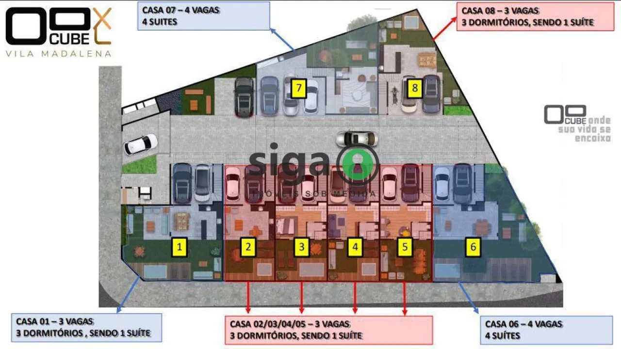 Imagem Casa em Condomínio para venda na Vila Madalena, São Paulo - SP