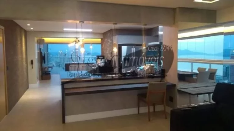 Imagem Cobertura em Santos com vista mar, Gonzaga 4 dormitórios.