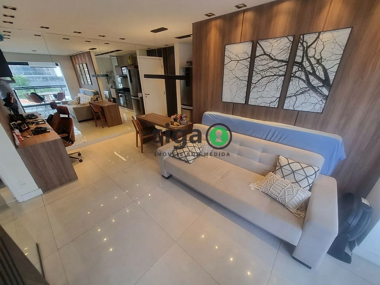 Imagem Apartamento para Venda na Chácara Santo Antônio com 1 quarto
