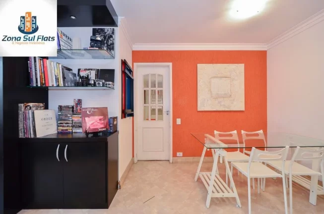 Imagem Apartamento à Venda Em Moema Com 3 Dormitórios Sendo 1 Suíte e 1 Vaga