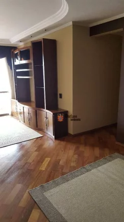 Imagem Apartamento com 3 dormitórios para alugar, 100 m² por R$ 6.060/mês - Vila Bastos - Santo André/SP