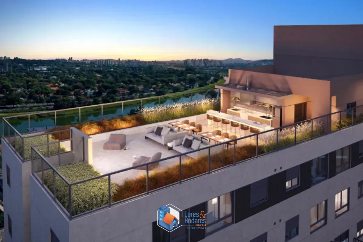 Imagem Apartamento garden para venda em Pinheiros com 1 quarto, 55m²
