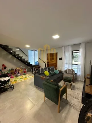 Imagem maravilhoso sobrado quatro dormitórios alto padrão em condominio