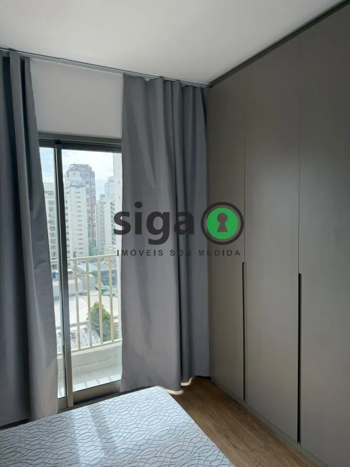 Imagem LOCAÇÃO de Apartamento STUDIO na Vila Olímpia MOBILIADO com 24m2 e sem vaga