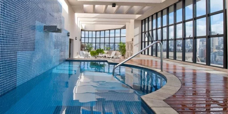 Imagem Flat disponível para locação no Ninety Hotel, com 33m², 1 dormitório e 1 vaga