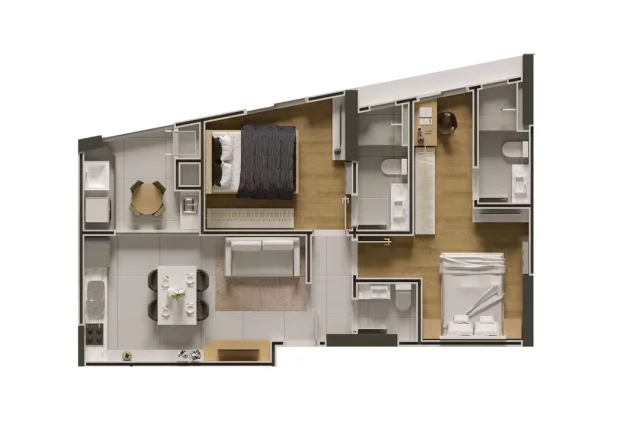 Imagem Apartamento à venda no bairro Morretes - Itapema/SC