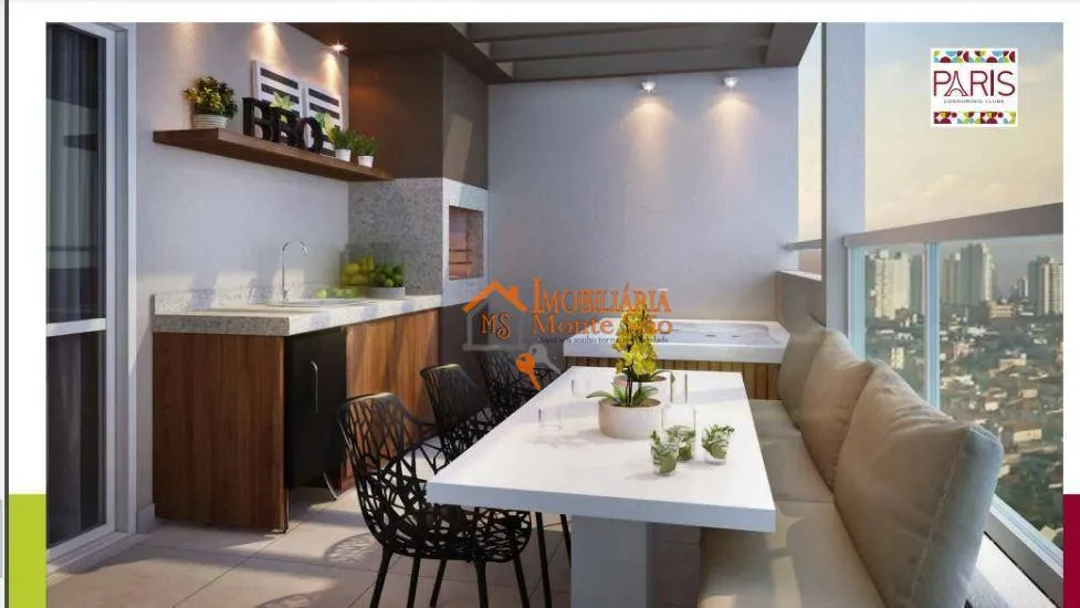 Imagem Apartamento com 3 dormitórios à venda, 68 m² por R$ 636.638,19 - Vila Rosália - Guarulhos/SP