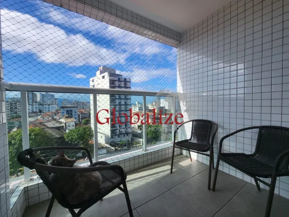 Imagem Apartamento à venda no Bairro Embaré, com 2 dormitórios, 1 vaga em Santos por R$ 680.000,00