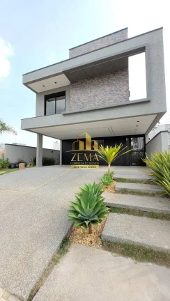 Imagem Sobrado condomínio, Piscina, 03 sts, 230 m2, Amplo Gourmet, Moderno