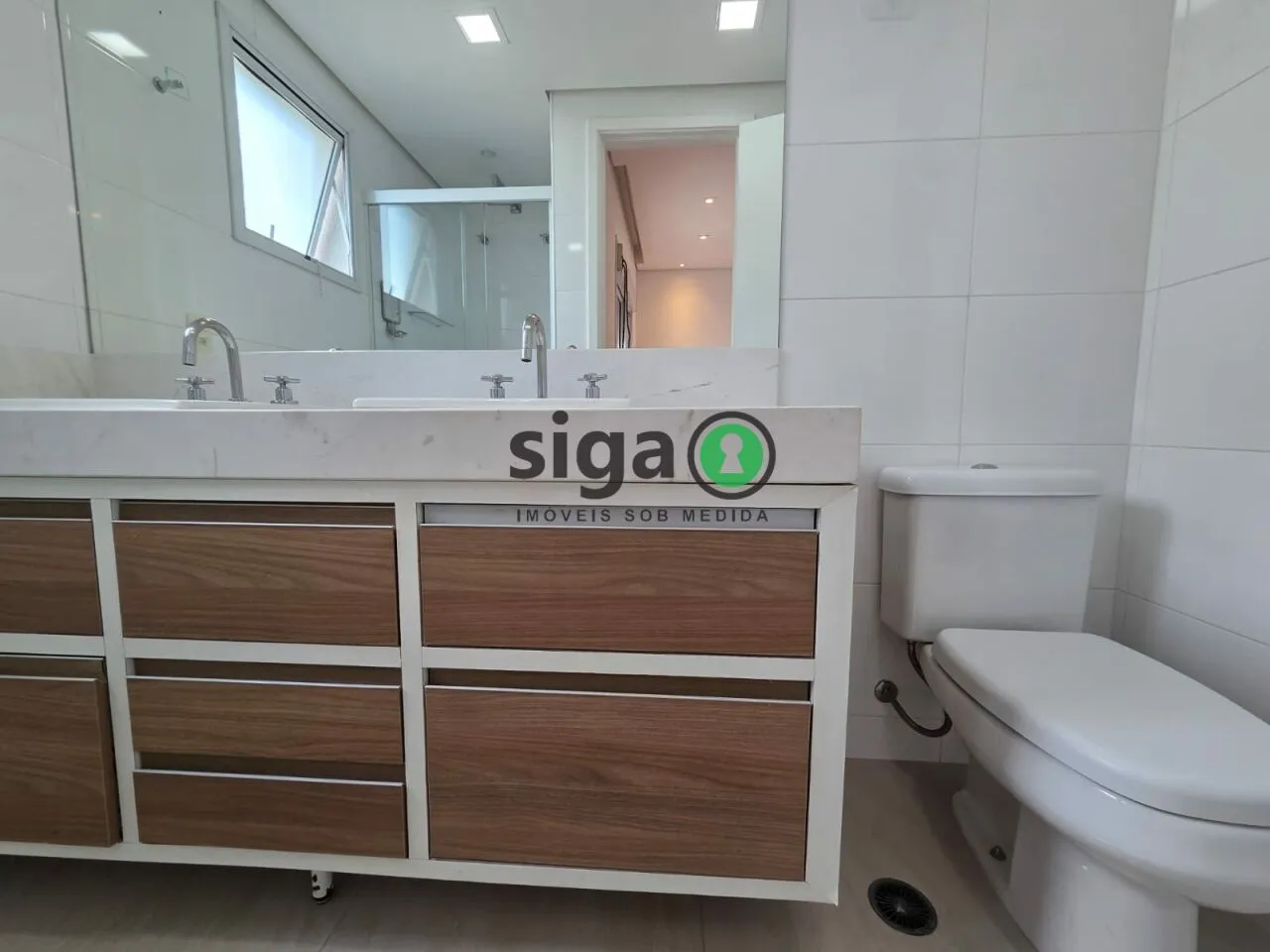 Imagem Apartamento Brooklin 134 m² 3 suítes pé direito duplo varanda gourmet churrasqueira