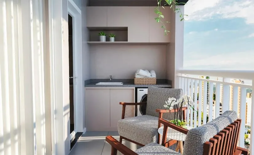 Imagem Apartamento de 69m² com 3 Dormitórios localizado no Reserva Carvalho Residencial