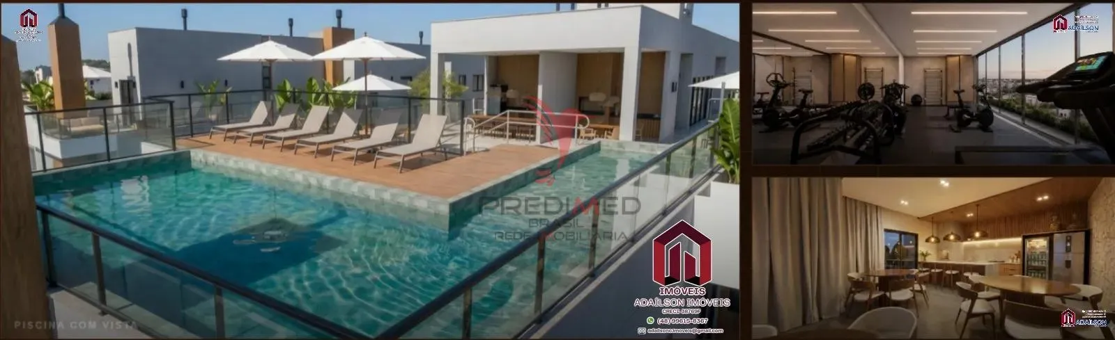 Imagem Unidades habitacionais do Icone Residence Florianópolis SC Brasil