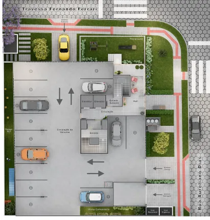 Imagem Apartamento com 3 Quartos à Venda, 78 m²em São Cristóvão - Criciúma