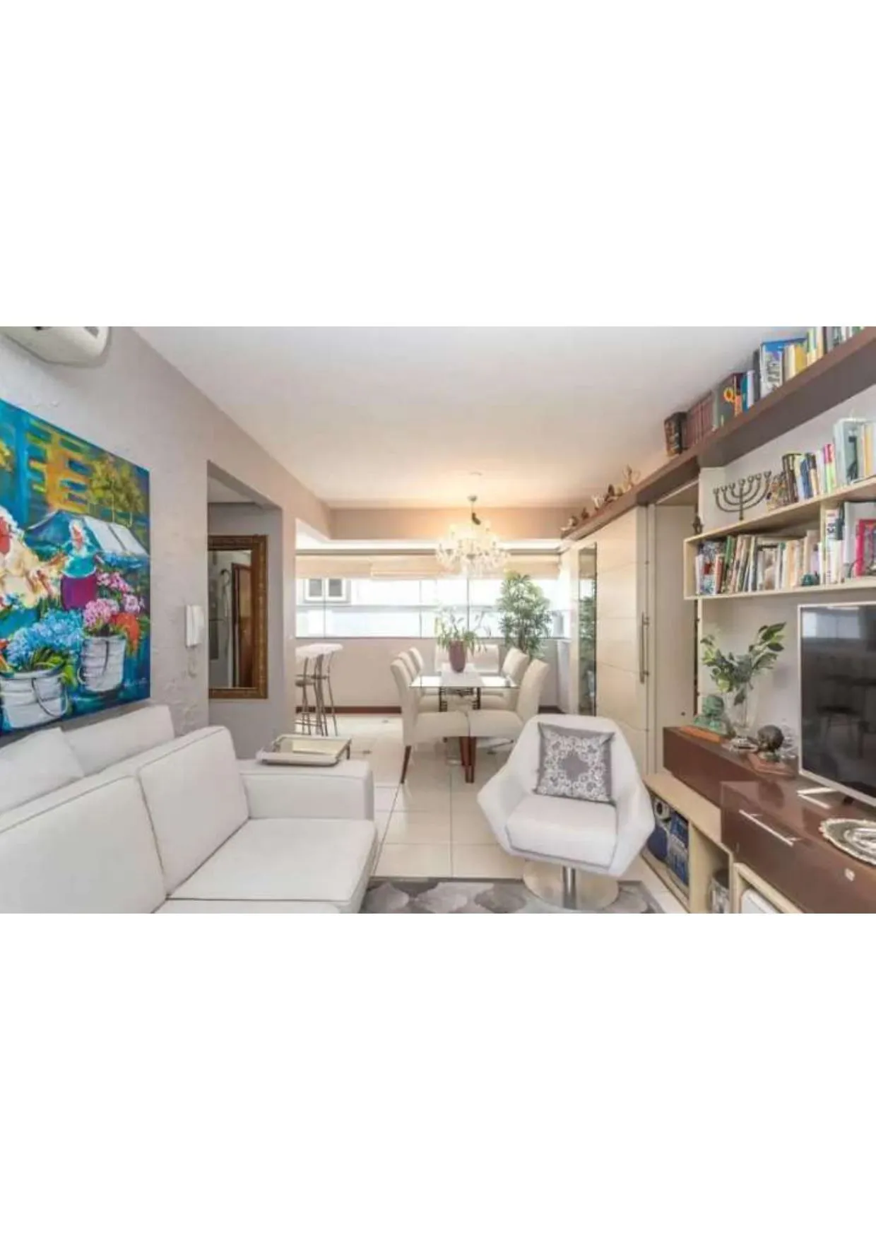 Imagem Apartamento a venda Semi mobiliado 3 dormitórios bairro Rio Branco.