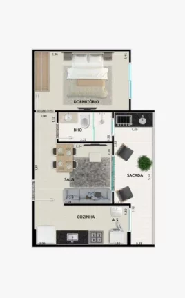 Imagem Apartamento à Venda em Guilhermina, Praia Grande - SP