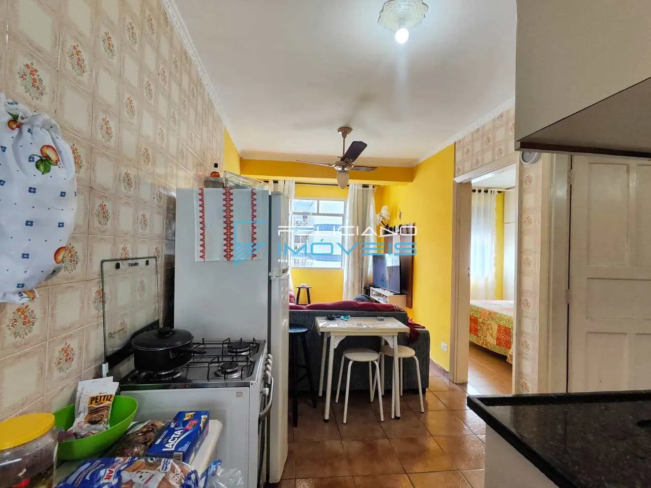 Imagem Apartamento com 2 quartos, Canto do Forte, Praia Grande - R$ 300 mil, Cod: 6813