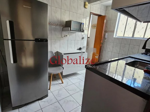 Imagem Apartamento térreo à venda com 60m², 2 quartos, 1 banheiro, 1 vaga por R$350.000,00 na Vila Mathias em Santos