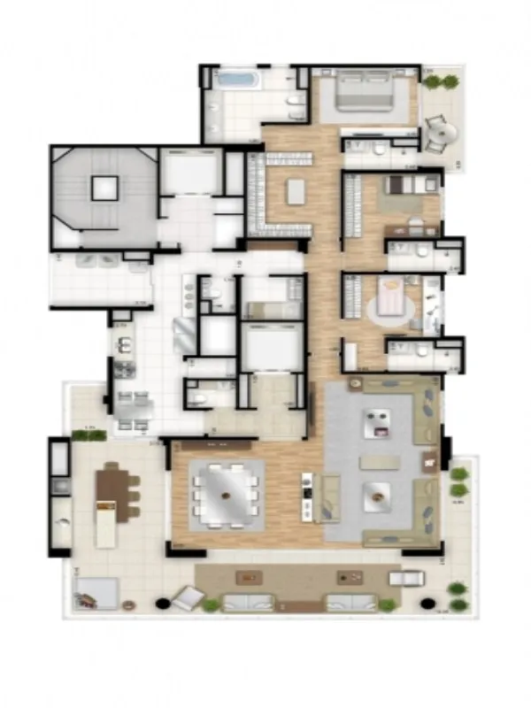 Imagem Apartment in São Paulo, apartamento com 4 quartos Moema São Paulo, apartamento de alto padrão em São Paulo-Sp, apartamento 4 quartos em São Paulo SP