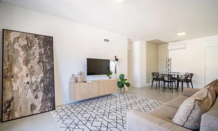 Imagem Apresentamos um apartamento novo, decorado e totalmente mobiliado, pronto para morar ou investir, lo...