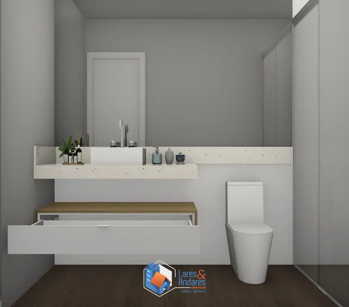 Imagem APTO À VENDA COM 43 M², 1 DORM, ARMÁRIOS PLANEJADOS, SACADA, COZINHA AMERICANA COM COOKTOP E 1 VG - JARDIM PAULISTA - SP.