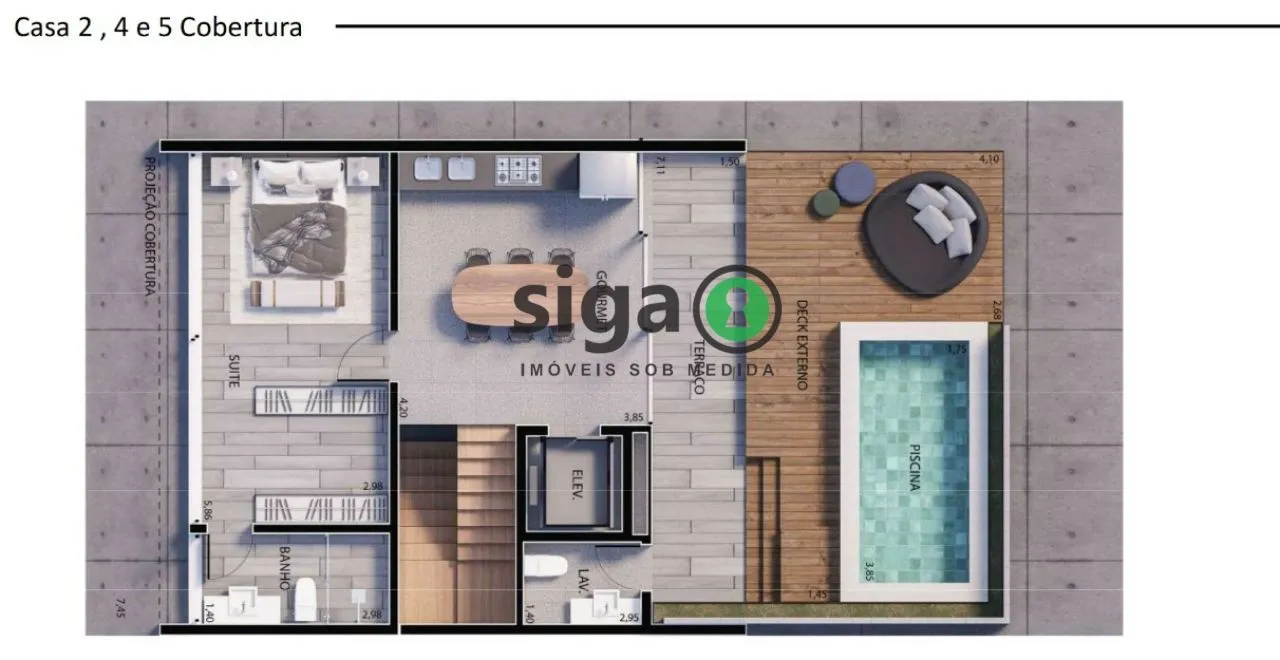 Imagem Casa em condomínio para venda no Jardim Paulistano 05 suítes, São Paulo - SP