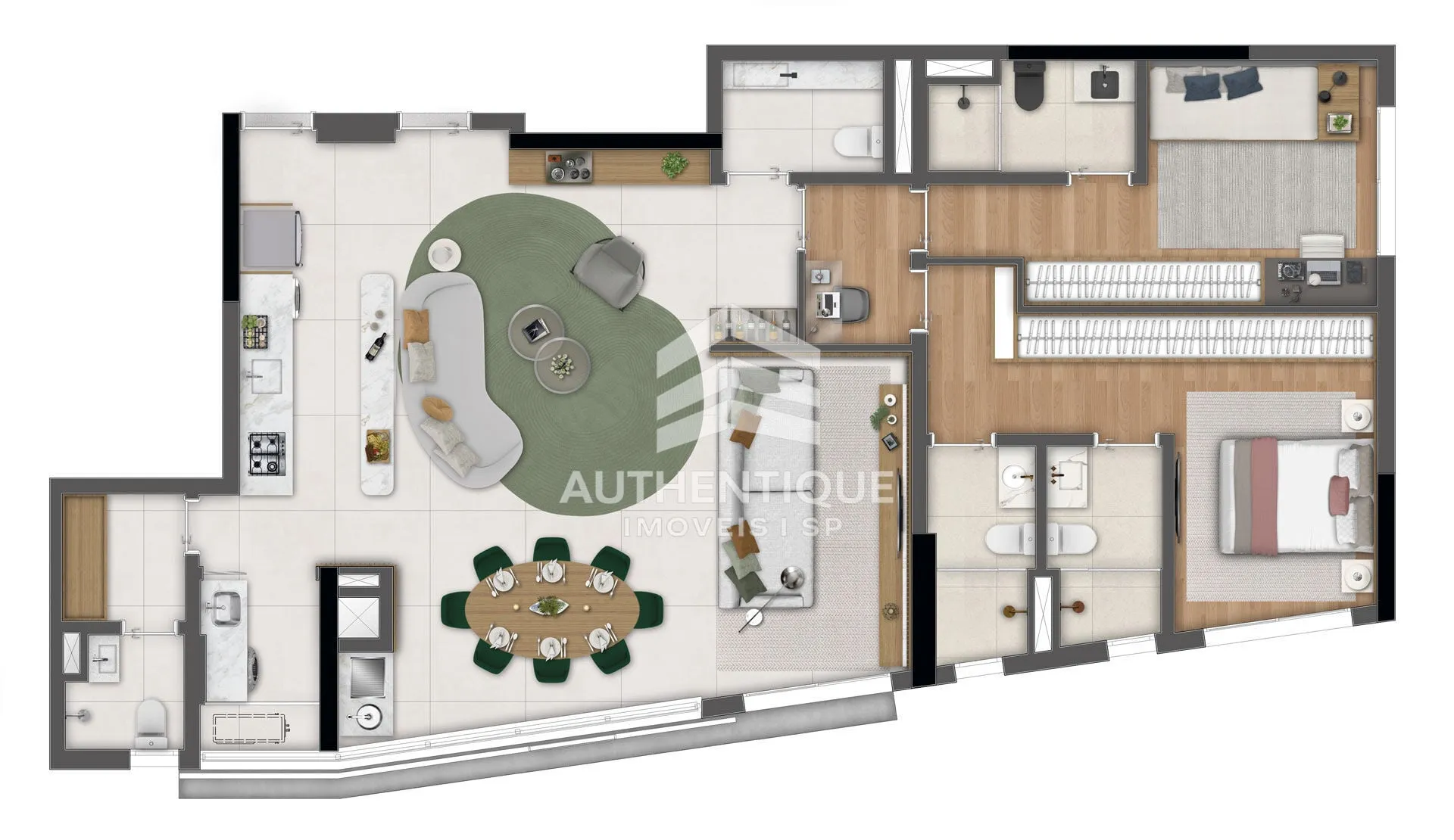 Imagem MONOGRAM MOEMA - Apartamento à venda no bairro Moema - São Paulo/SP, Zona Sul
