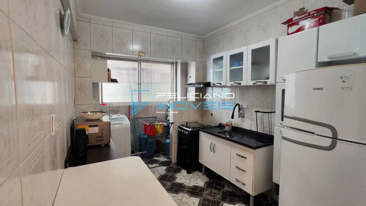 Imagem Apartamento com 2 quartos, Aviação, Praia Grande - R$ 480 mil, Cod: 7493