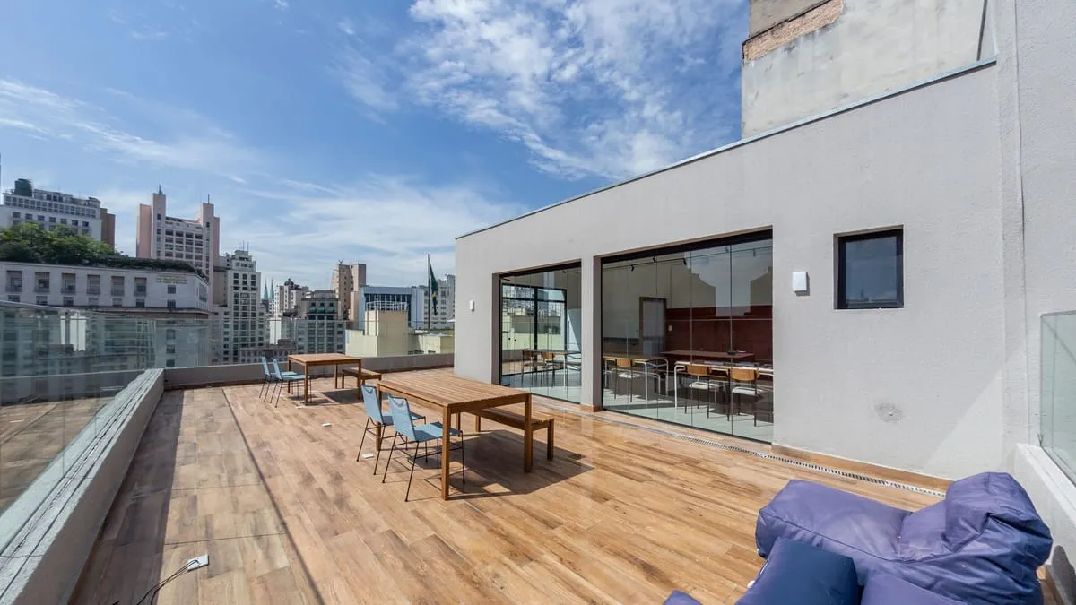 Imagem Apartamento com 1 Quarto para alugar, 18m² - Centro