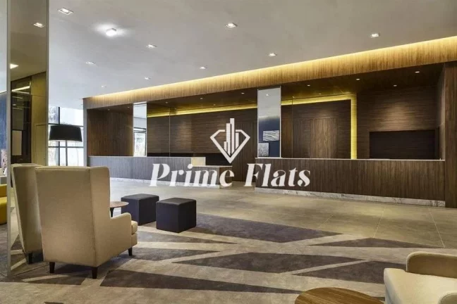 Imagem Flat disponível para venda no Hotel Contemporaneo, com 19,35m², 1 dormitório e 1 vaga