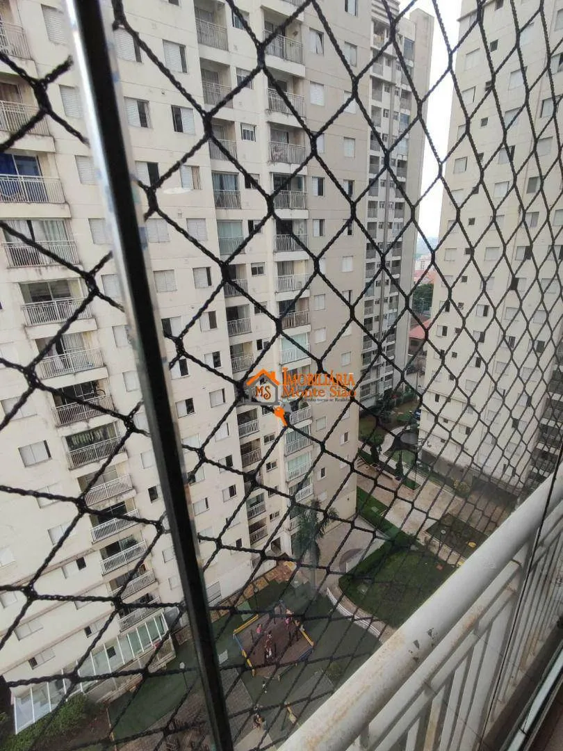 Imagem Apartamento com 3 dormitórios à venda, 63 m² por R$ 449.000,00 - Ponte Grande - Guarulhos/SP