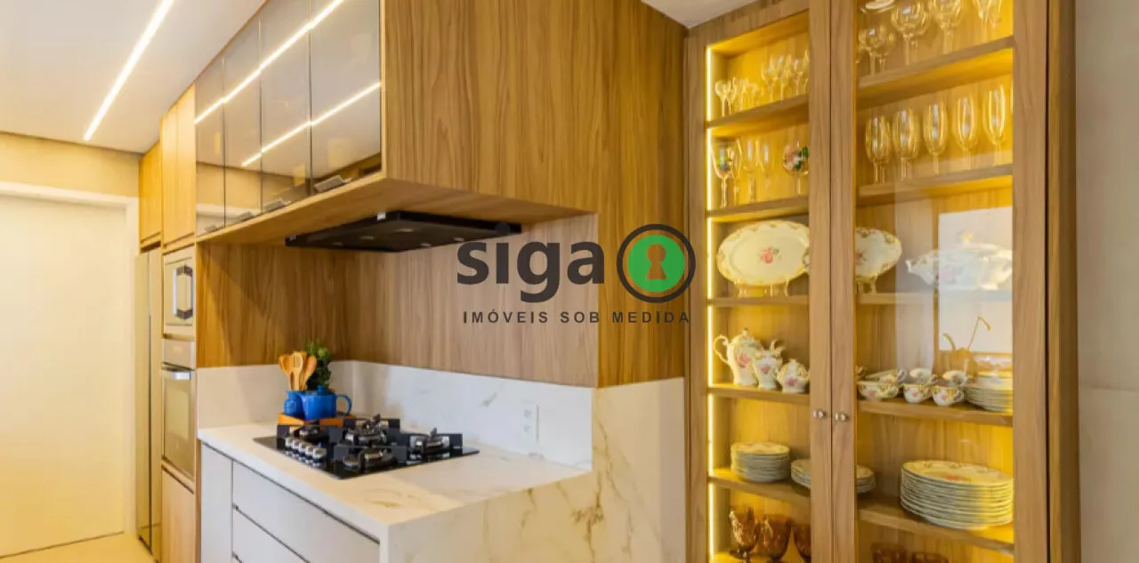 Imagem Apartamento de 141m2 à venda no Brooklin, com 03 suítes e 2 vagas