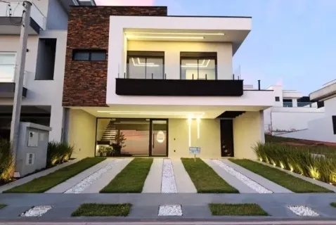 Foto do imóvel Casa 4 Dormitórios Moderna Automatizada Condomínio Ibiti Reserva em PARQUE IBITI RESERVA, SOROCABA - SP