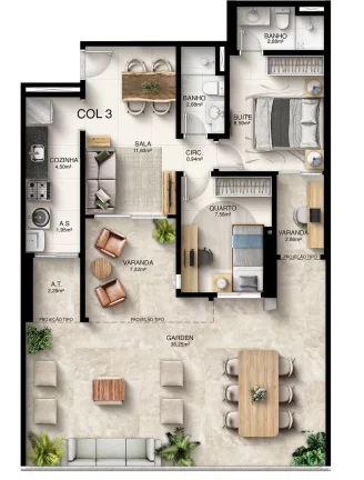 Imagem APARTAMENTO RESIDENCIAL em Vila Velha - ES, Jockey de Itaparica