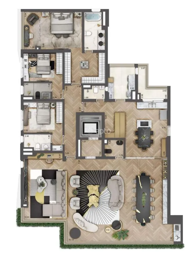 Imagem Cobertura Duplex para Venda em São Paulo, Jardim Vila Mariana, 4 dormitórios, 4 suítes, 6 banheiros, 4 vagas