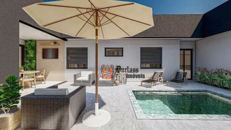 Imagem Casa com 3 dormitórios à venda, 185 m² por R$ 1.390.000,00 - Condomínio Residencial Ile de France - Bragança Paulista/SP