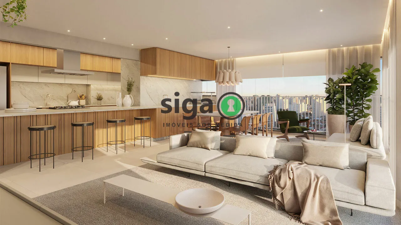Foto do imóvel Apartamento 3 Suítes à Venda no Campo Belo com Varanda Gourmet