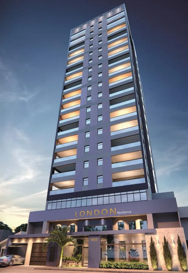 Imagem Lançamento: Apartamento no EDIFÍCIO LONDON RESIDENCE no Bairro Coqueiral em Cascavel - 178.63m² com portaria 24h