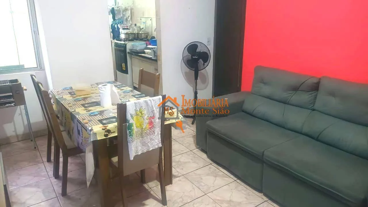 Imagem Apartamento com 2 dormitórios à venda, 54 m² por R$ 260.000,00 - Vila Flórida - Guarulhos/SP