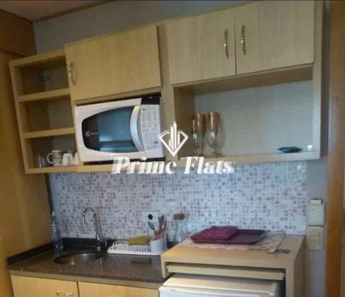 Imagem Flat disponível para locação no São Paulo Higienópolis Affiliated by Meliá, com 32m², 1 dormitório e 1 vaga