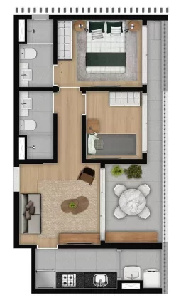 Imagem Apartamento à venda no bairro Vila Mariana - São Paulo/SP