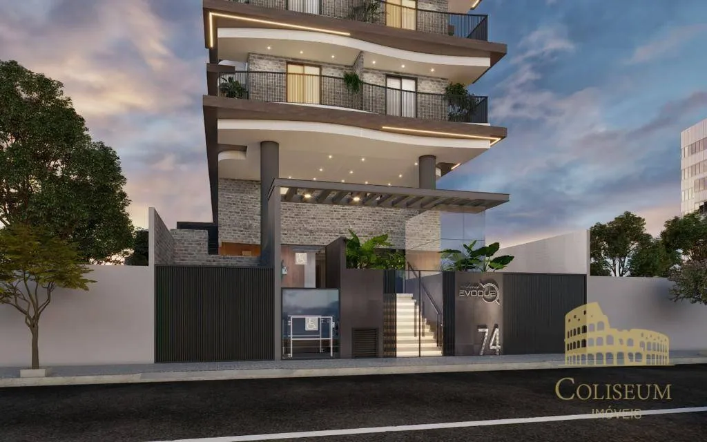 Imagem Apartamento com 2 dormitórios à venda, 56 m² por R$ 545.480,90 - Tupi - Praia Grande/SP