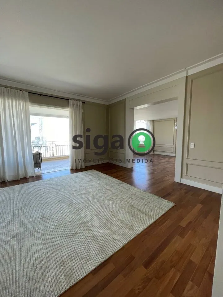 Imagem Apto no Panamby com 430m²,Venda ou Locação, 4 suites, 6 vagas, escritório, Semi Mobiliado