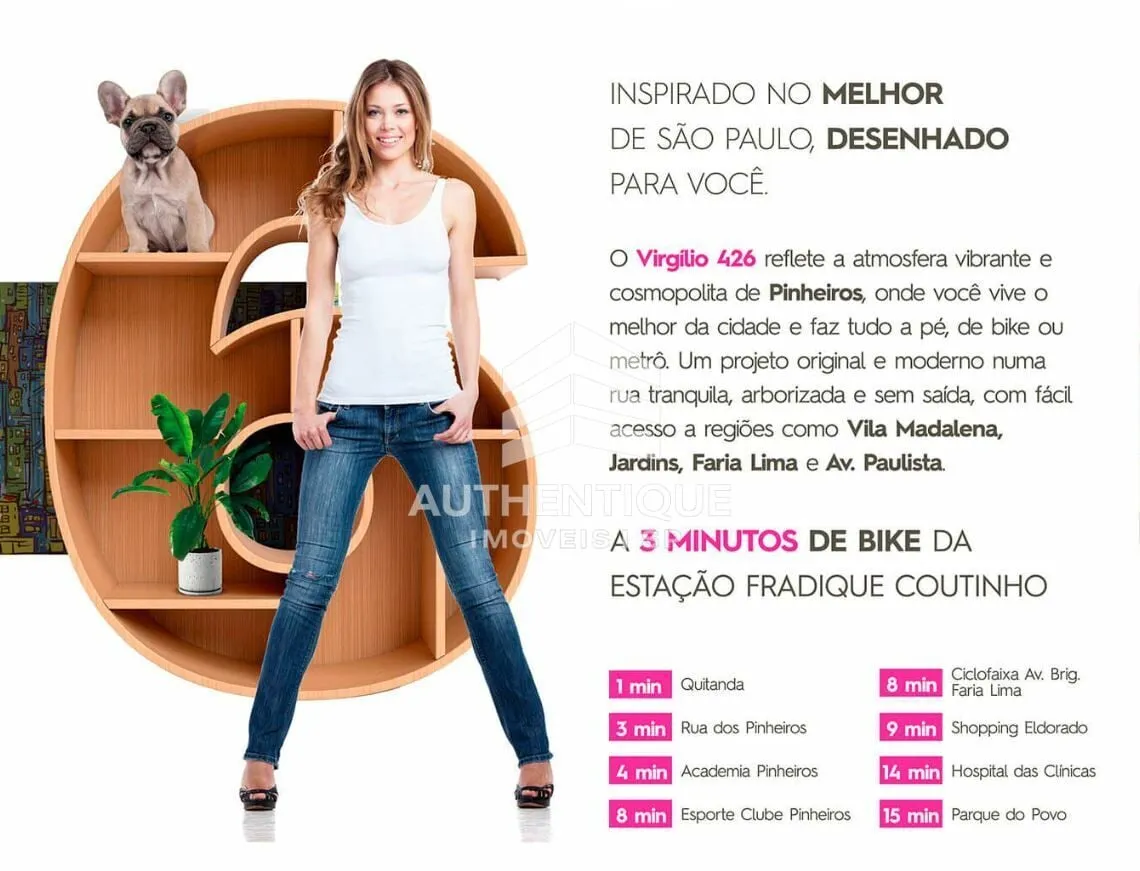 Imagem VIRGILIO 426 PINHEIROS - Apartamento à venda no bairro Pinheiros - São Paulo/SP, Zona Oeste