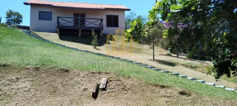 Imagem Maravilhosa chacara duas casas piscina espaço gourmet em condominio fechado