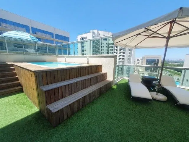 Foto do imóvel Cobertura duplex no Union Square Home, 225 m² e 4 quartos em Avenida Ator José Wilker, 600 - Barra Olímpica, Rio de Janeiro - RJ