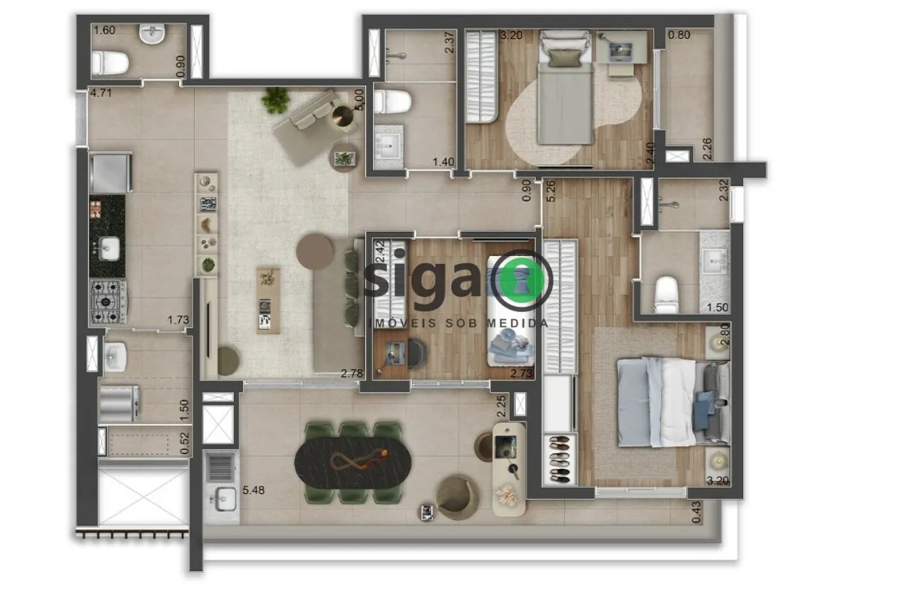 Imagem Apartamento para venda na Vila Mascote, São Paulo - SP