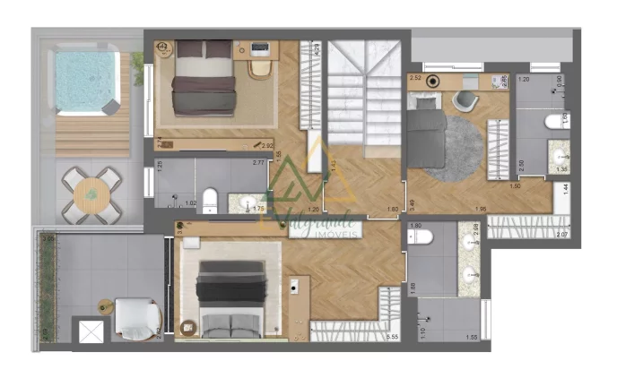 Imagem Apartamento Duplex à venda Bigorrilho Curitiba PR