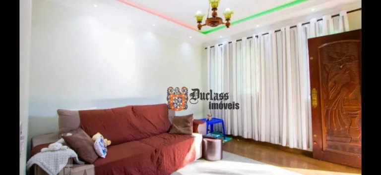Imagem Sobrado com 3 dormitórios à venda, 179 m² por R$ 700.000,00 - Parque Novo Oratório - Santo André/SP