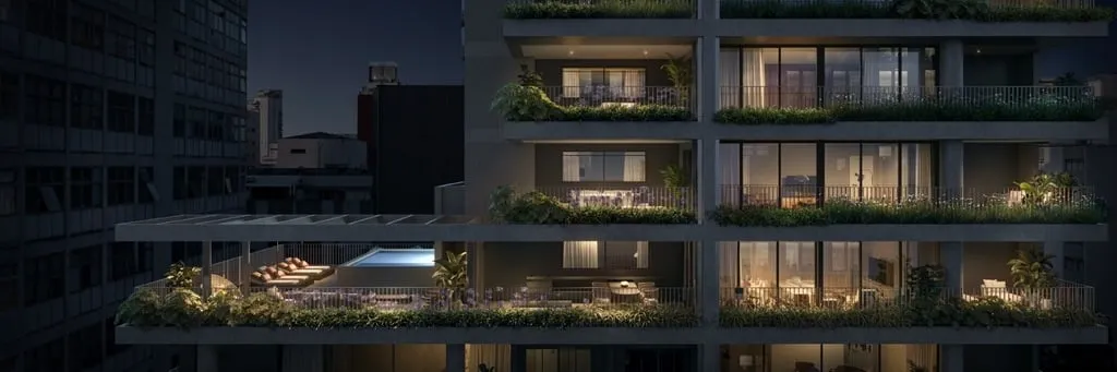 Imagem Uapé é um projeto com influências modernistas, que flutua na rua que leva o nome de um rio: Pará...