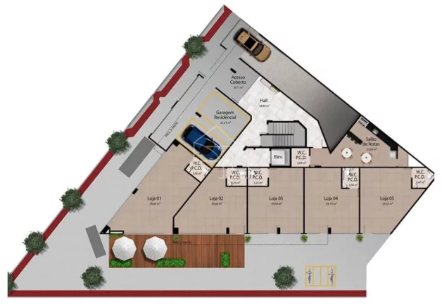 Imagem APARTAMENTO JARDIM CAMBURI 2 QUARTOS COM SUITE